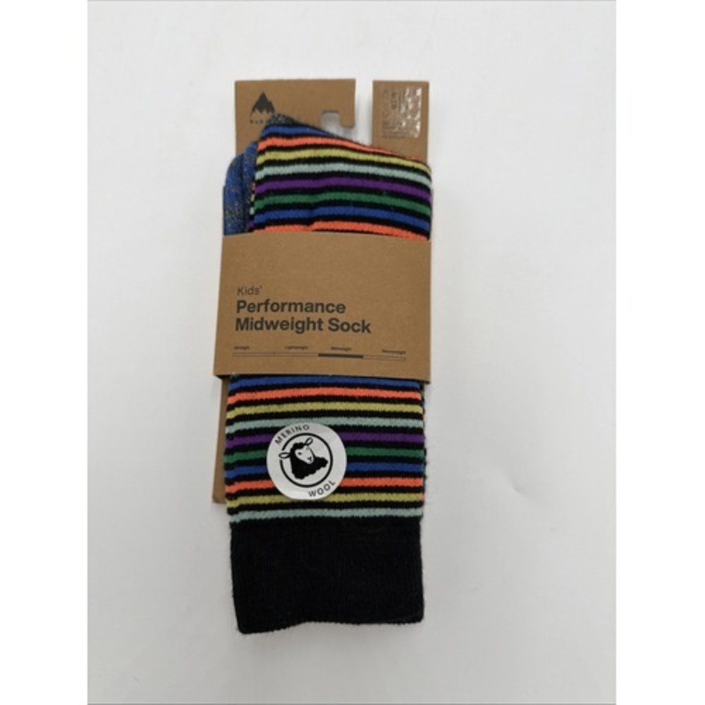 Burton Kids Performance Midweight Merino Wool Socks NWT S/M